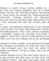 Umzugsversteigerung - 304 W�rter
