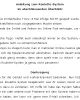 Anleitung zum Roulette-System im abschliessenden �berblick: - 26